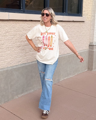Get your Cray-On Bella Graphic Tee - Limeberry Designs