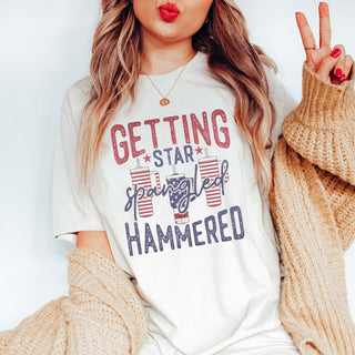 Getting Star Spangled Hammered Tee - Limeberry Designs