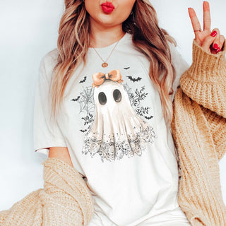 Ghost With Lace Bella Graphic Tee - Limeberry Designs