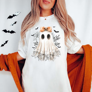 Ghost With Lace Bella Graphic Tee - Limeberry Designs