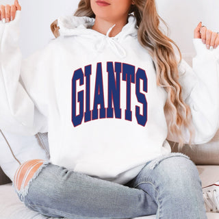 Giants Collegiate Letter Graphic Sweatshirt + Hoodie