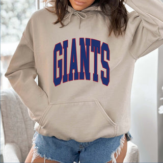 Giants Collegiate Letter Graphic Sweatshirt + Hoodie