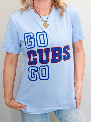 Go Cubs Go Bella Graphic Tee - Limeberry Designs