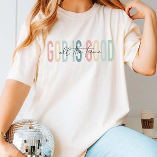 God is Good Comfort Colors Tee - Limeberry Designs