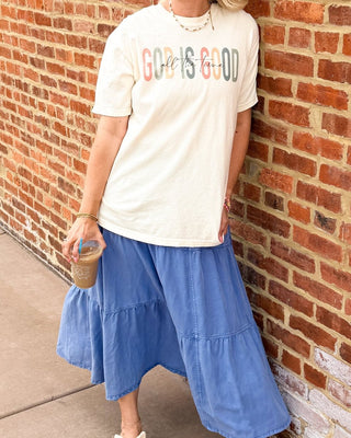 God is Good Comfort Colors Tee - Limeberry Designs