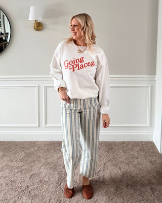 Going Places Graphic Sweatshirt - Limeberry Designs