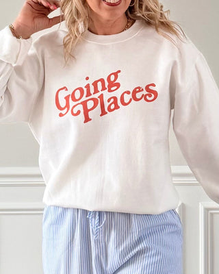 Going Places Graphic Sweatshirt - Limeberry Designs