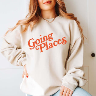 Going Places Graphic Sweatshirt - Limeberry Designs