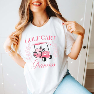 Golf Cart Princess Graphic Tee - Limeberry Designs