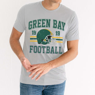 Green Bay Football Bella Graphic Tee - Limeberry Designs