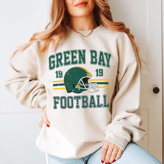 Green Bay Football Graphic Sweatshirt - Limeberry Designs