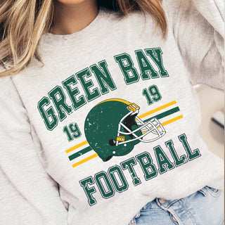 Green Bay Football Graphic Sweatshirt - Limeberry Designs