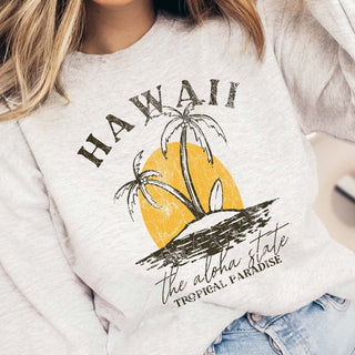 Hawaii Tropical Paradise Wholesale Sweatshirt - Fast Shipping - Limeberry Designs
