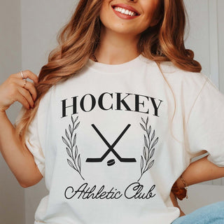 Hockey Athletic Club Comfort Color Wholesale Tee - Hot Item - Limeberry Designs