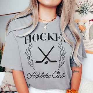 Hockey Athletic Club Comfort Color Wholesale Tee - Hot Item - Limeberry Designs