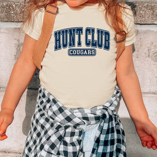 Hunt Club Cougars Athletic Short & Long Sleeve - Hunt Club Elementary - Limeberry Designs