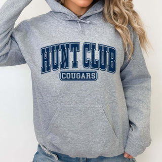 Hunt Club Cougars Athletic Sweatshirt & Hoodie - Hunt Club Elementary - Limeberry Designs