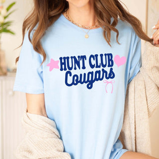 Hunt Club Cougars Star Heart & Bow - Limeberry Designs