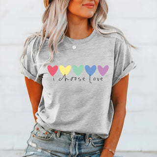 I Choose Love Graphic Wholesale Tee - Fast Shipping - Limeberry Designs