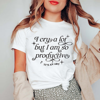 I Cry A Lot Graphic Tee - Limeberry Designs