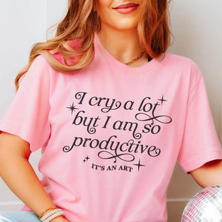 I Cry A Lot Graphic Tee - Limeberry Designs