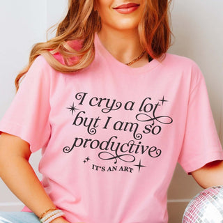 I Cry A Lot Wholesale Graphic Tee - Fast Shipping - Limeberry Designs