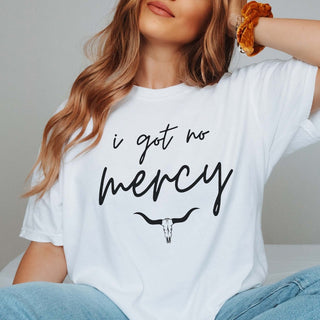 I Got No Mercy Comfort Color Wholesale Tee - Fast Shipping - Limeberry Designs