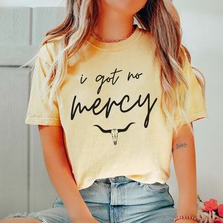 I Got No Mercy Comfort Color Wholesale Tee - Fast Shipping - Limeberry Designs