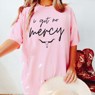 I Got No Mercy Comfort Color Wholesale Tee - Fast Shipping - Limeberry Designs