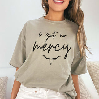 I Got No Mercy Comfort Color Wholesale Tee - Fast Shipping - Limeberry Designs