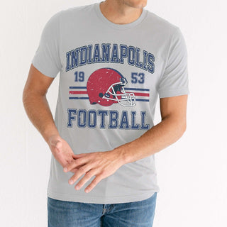 Indianapolis Football Bella Graphic Tee - Limeberry Designs