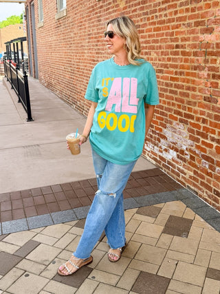 It's All Good Graphic Comfort Color Tee - Limeberry Designs