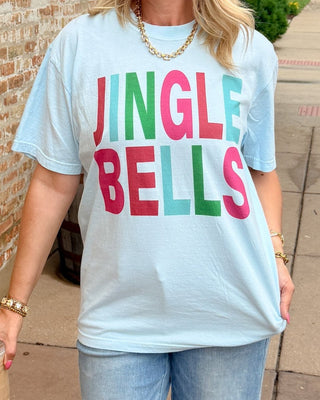 Jingle Bells Comfort Color Tee - Limeberry Designs