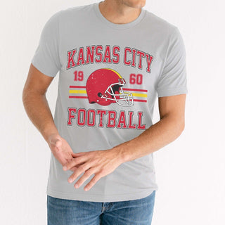 Kansas City Football Bella Graphic Tee - Limeberry Designs