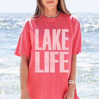 Lake Life Comfort Color Wholesale Tee - Limeberry Designs