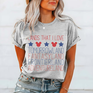 Lands That I Love Wholesale Graphic Tee - Fast Shipping - Limeberry Designs