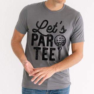 Lets Par - Tee Golf Graphic Tee - Limeberry Designs