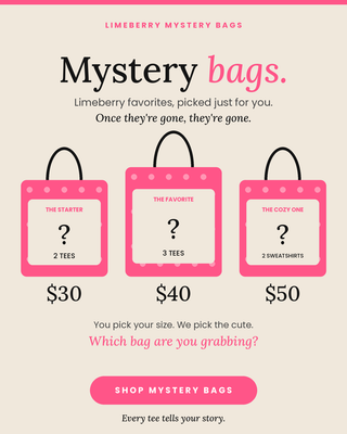 Mystery Bag (Graphic Tees + Sweatshirts)