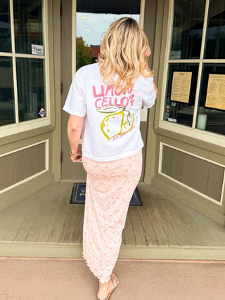 Limon Cello Boxy Crop Front & Back Comfort Color Graphic Tee - Limeberry Designs