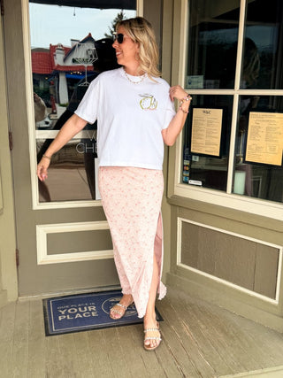 Limon Cello Boxy Crop Front & Back Comfort Color Graphic Tee - Limeberry Designs