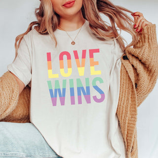 Love Wins Graphic Tee - Limeberry Designs