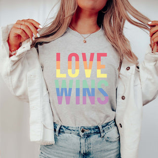 Love Wins Graphic Tee - Limeberry Designs