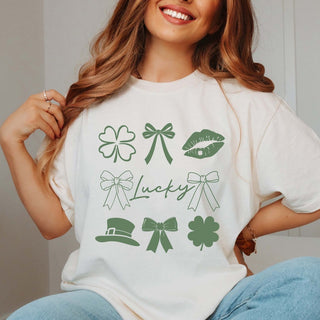 Lucky Collage Wholesale Comfort Color Tee - Quick TAT - Limeberry Designs