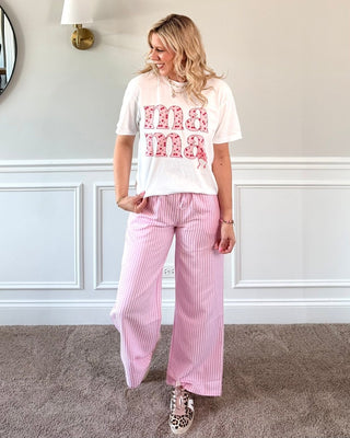Mama Cherry Pattern Graphic Comfort Color Tee - Limeberry Designs