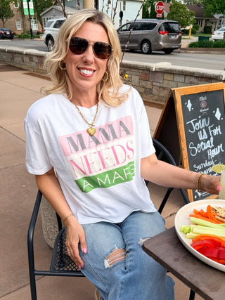 Mama Needs A Marg Boxy Comfort Color Graphic Tee - Limeberry Designs