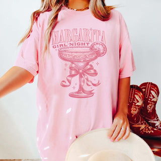 Margarita Girl Night Wholesale Comfort Color Tee - Quick TAT - Limeberry Designs