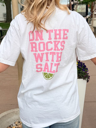 Margs On The Rocks Comfort Colors Graphic Tee Front & Back Prints - Limeberry Designs