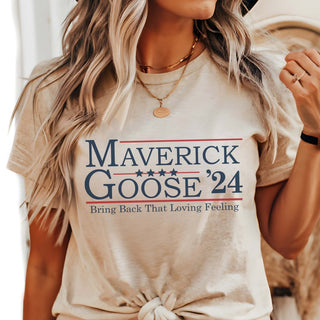 Maverick Goose Election 24 Wholesale Graphic Tee - Fast Shipping - Limeberry Designs