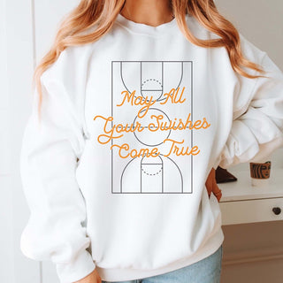 May All Your Swishes Come True Graphic Sweatshirt - Limeberry Designs