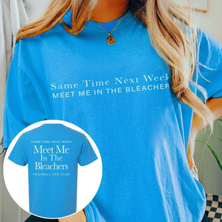Meet Me In The Bleachers Comfort Wholesale Color Graphic Tee With Front & Back Design - Quick TAT - Limeberry Designs